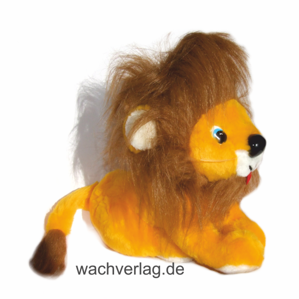 WachVerlag Plüschlöwe GERO Vollansicht WachVerlag Plüschlöwe GERO Vollansicht