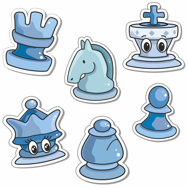 WachVerlag Kinder Magnet Schachfiguren MannschaftsSet Blau Himmelblau für DemoBrett oder als Kühlschrankmagnet 10010B-M WachVerlag Kinder Magnet Schachfiguren MannschaftsSet Blau Himmelblau für DemoBrett oder als Kühlschrankmagnet 10010B-M